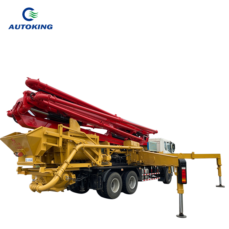 60M Diesel Pump Truck 18000kgs Truck Mounted Pump Large Volume