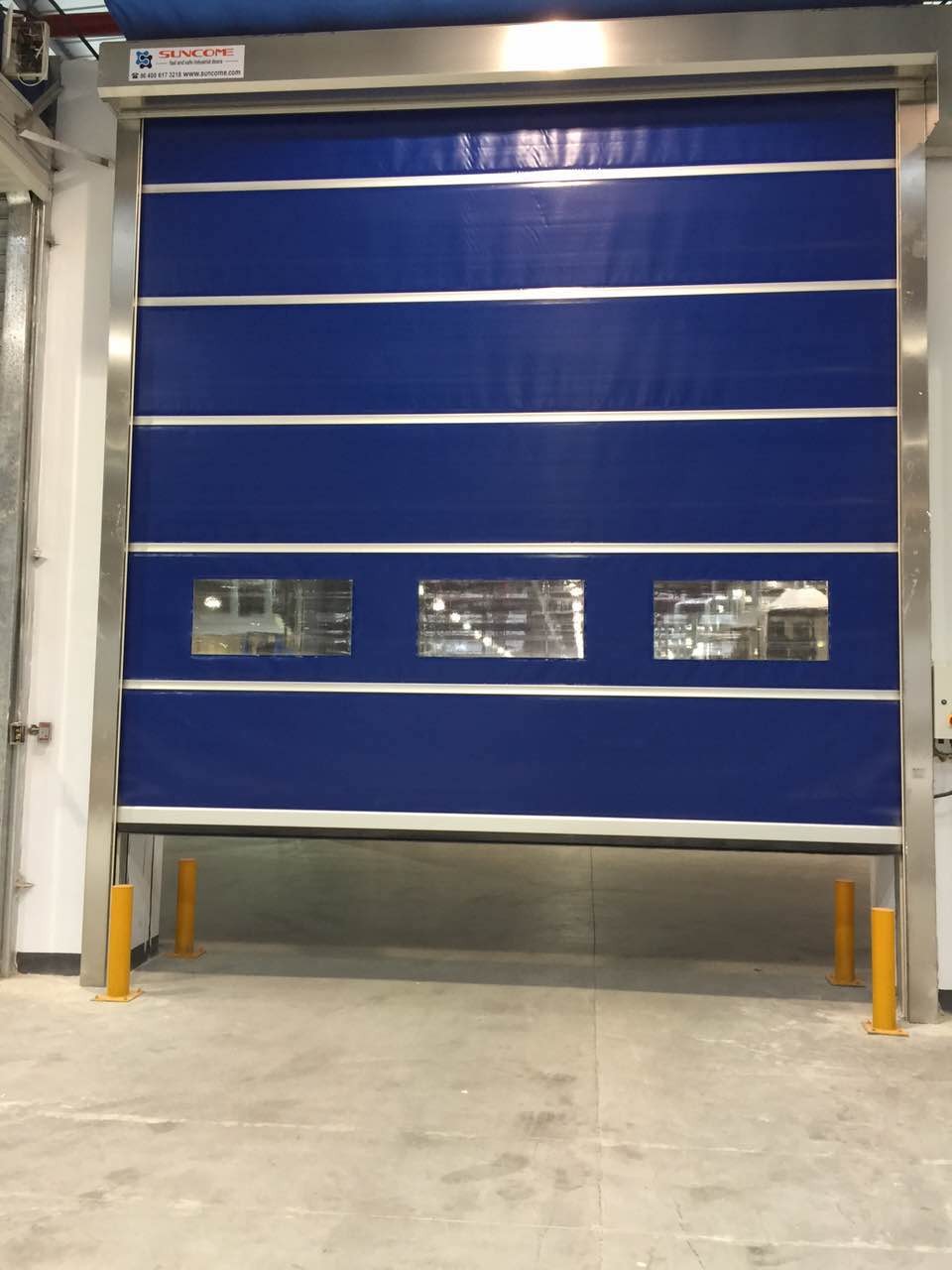 Quick Interior Roller Shutter Doors For Warehouse , High Speed Rolling Shutters