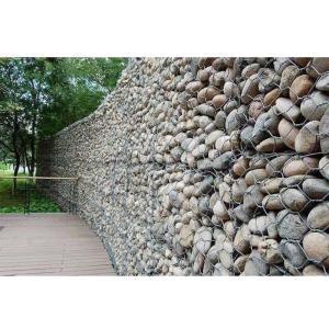 Wholesale Low Carbon Iron Steel Wire Customizable Metal Gabion Cages Corrosion Resistance from china suppliers