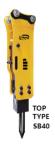 Sany Kamatsu Doosan Rock Excavator Jack Hammer Hydraulic 2 Ton40