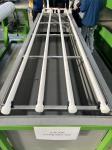 Φ1.2-3.8mm Welded Wire Mesh Natural Gas Heating PVC Coating Line
