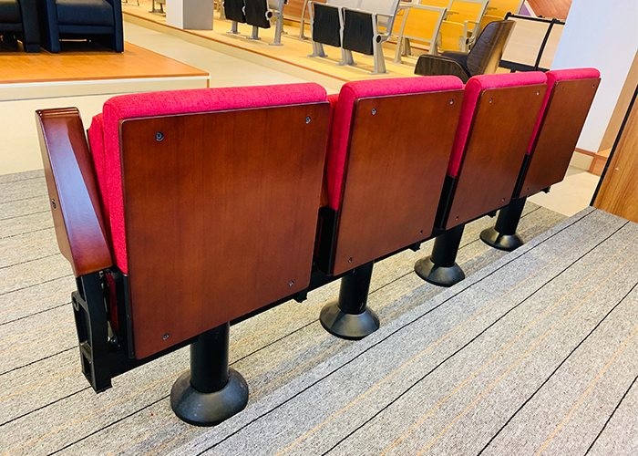 12mm Sports Venue Flexible Lecture Seating With Steel Structure