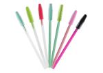50 pcs/pack Silicone Disposable Eyelashes Brush And Lash Comb mascara Wand