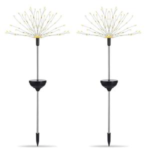 Wholesale 69cm Stainelss Steel Solar Firework Light RoHS Solar Tree Lights Outdoor from china suppliers