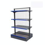 High Quality Single-Sided Supermarket Gondola Shelf Heavy Duty Cold-Rolled Steel