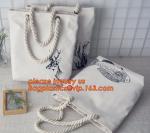 Top Zipper Closure. ORGANIC, REUSABLE, WASHABLE, CANVAS Shopping Bags With