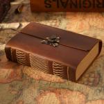 Pantone DDU Leather Notebook Covers Diary ISO9001 Hand Account Diary