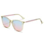 Women'S Large Metal Sunglasses Anti Ultraviolet Anti Reflective CE
