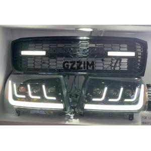 Wholesale Toyota Land Cruiser FJ100 Head Light Modified Front Light With Grille from china suppliers