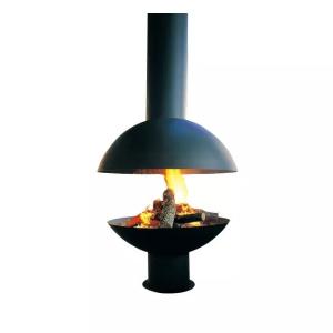Wholesale French Style Hanging Wood Burning Stoves Ceiling Suspended Fireplace from china suppliers