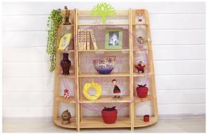 Wholesale Wooden shelf, a wooden shelf, receive the wooden frame, wooden magazine rack from china suppliers