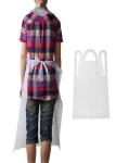 Colorful polyethylene Disposable Plastic Aprons Chemical Resistance For