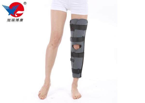 Aluminum Alloy Adjustable Knee Support Two - Sided Brushed Nylon Better