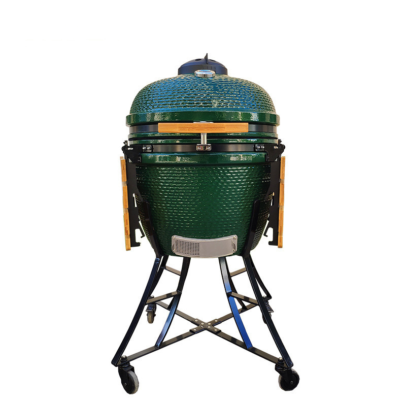 Custom 24 Inch Kamado BBQ Grill Outdoor Ceramic Charcoal Cooker for Perfect Barbecuing
