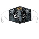 Animal Tiger Printed Activated Carbon Filter Face Mask