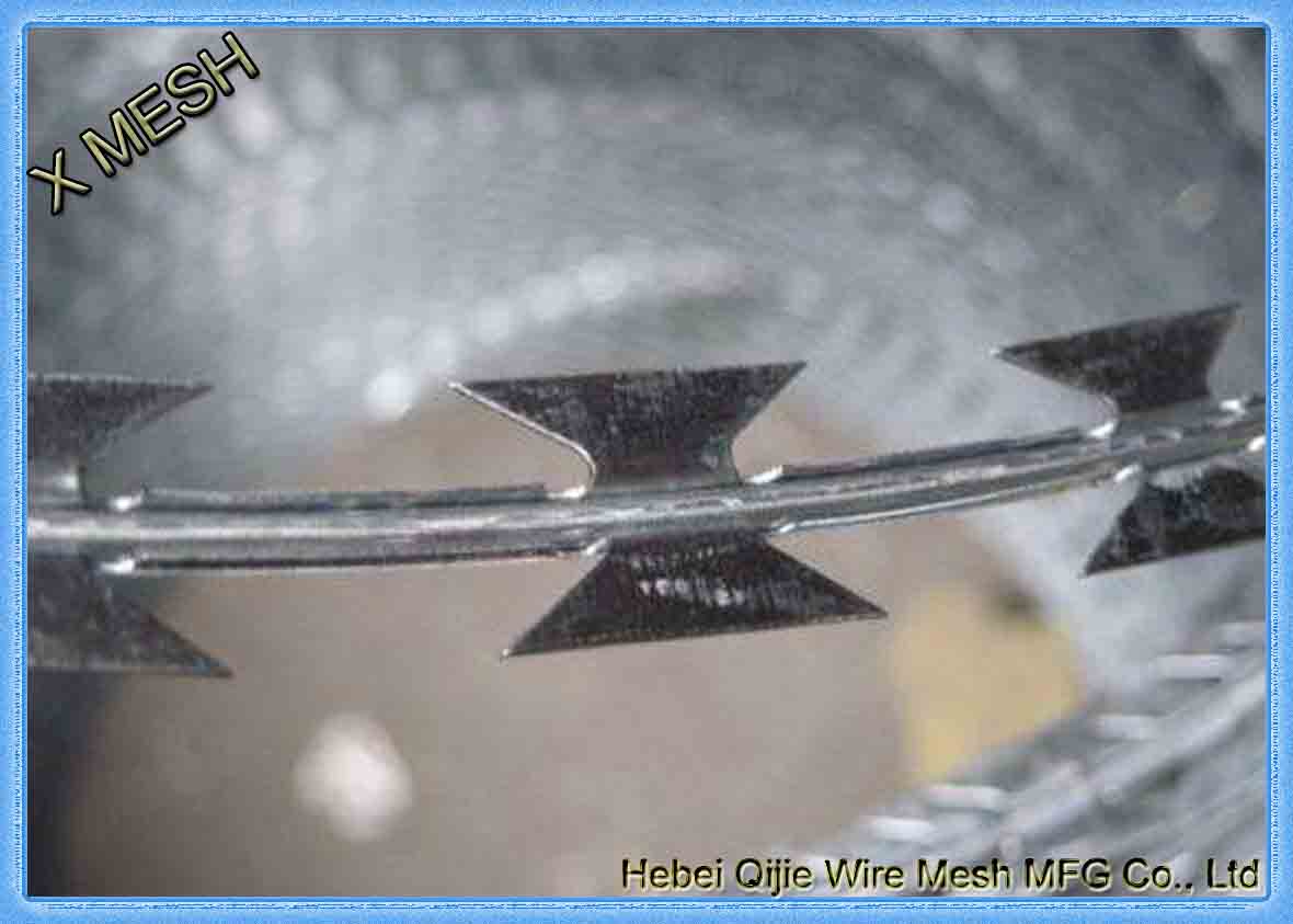 Industry Long Time Use Stainless Steel 430 CBT-65 Razor Barbed Wire
