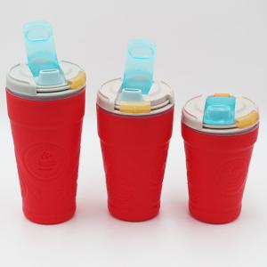 Wholesale Colored Silicone Couples Water Bottles 560ml Exquisite Coffee Mugs from china suppliers