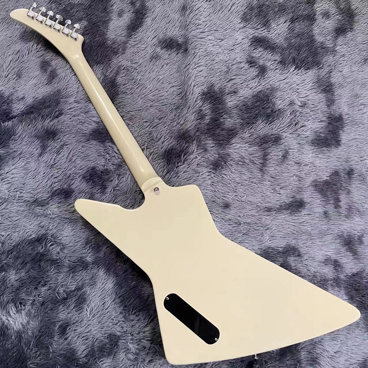 Custom Grand Explorer Electric Guitar Pipe Body