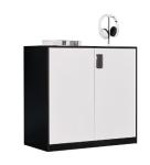 New low-cost bookcase with password 2-door steel office furniture multi
