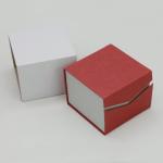 Custom Luxury Colorful Rigiding Magnetic Ring Jewelry Box With Your Own Logo For