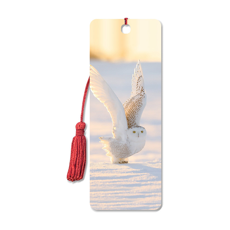 Unique Lenticular 3D Animal Bookmarks With Tassel For Gifts And Souvenirs