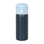 Finger Touch Open Thermos Bottle Double Wall Stainless Steel
