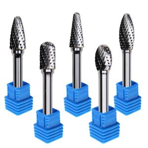 Wholesale 3mm 6mm Tungsten Steel Yg8 Carbide Rotary Burr For Wood Sphere Concave Cutter from china suppliers