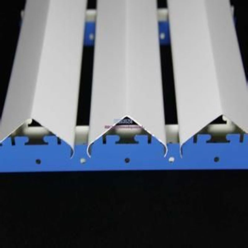 Customizable V Screen Suspended Aluminium Ceiling Sound Absorption