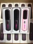 Rechargeable Wireless Hair Straightening Comb Negative Ion No Hair Damage