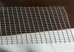 Galvanized Square Woven Crimped Wire Mesh 10m Length For Coal Plant