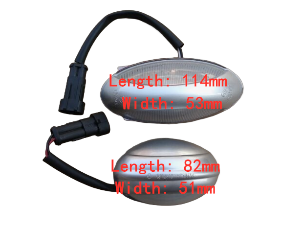 QT949 Side Marker / Edge Bus Light Accessories For King Long Higer & Zhongtong Buses