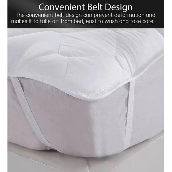 Plain Dyed Cooling Mattress Cover Customized High Performance