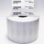 UHF RFID Jewelry Label RFID Security Label Sticker Pricing Tags PVC/PET Coated