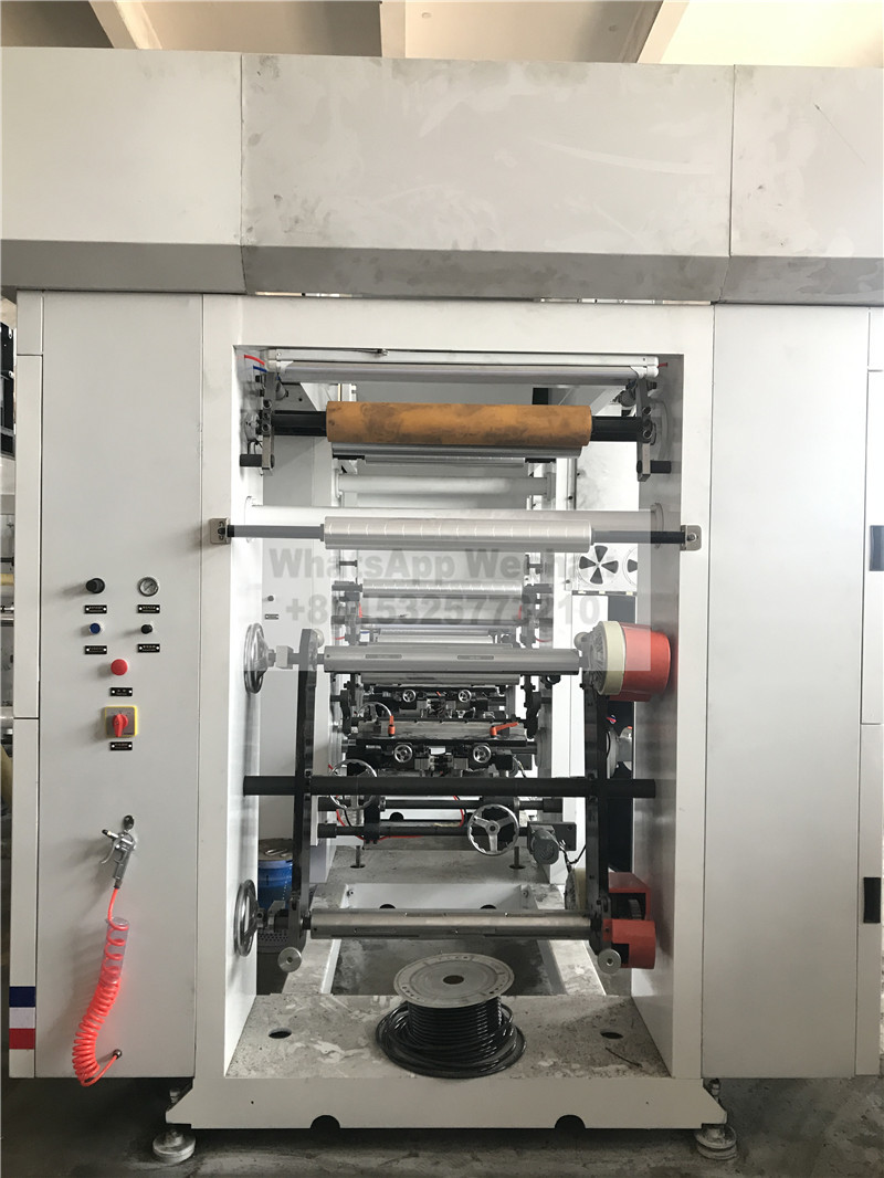 Multi Color Automatic Printing Machine Heat Transfer Plastic Film Rotogravure Press Printer