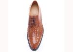 Party / Wedding Men Formal Dress Shoes Round Toe Mens Brown Derby Shoes