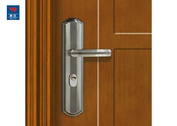 Commercial Hotel Carving Fire Rated Single Leaf Solid Wooden Door