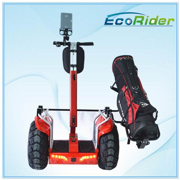 E8-2 4000w Double Battery Two Wheels Electric Chariot Scooter With 21 Inch Tire