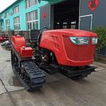 80 HP Fully Automatic Rotary Mini Cultivator Rotary Mini Crawler Tractor