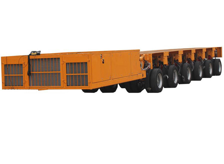 Spmt (Self-Propelled Modular Transporter) Trailer for Heavy Equipment Transportation