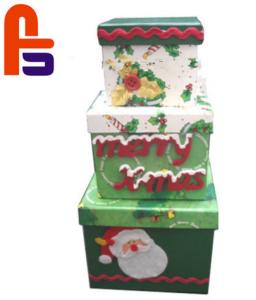 Wholesale Nice For Christmas Beautiful Christmas Paper Cardboard Gift Boxes from china suppliers