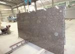 Standard Size Baltic Brown Granite Kitchen Slab , Heavy Duty Stone Granite Slabs