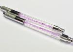 Purple Crystal Manual Tattoo Pen , Disposale Blade Permanent Makeup Tattoo