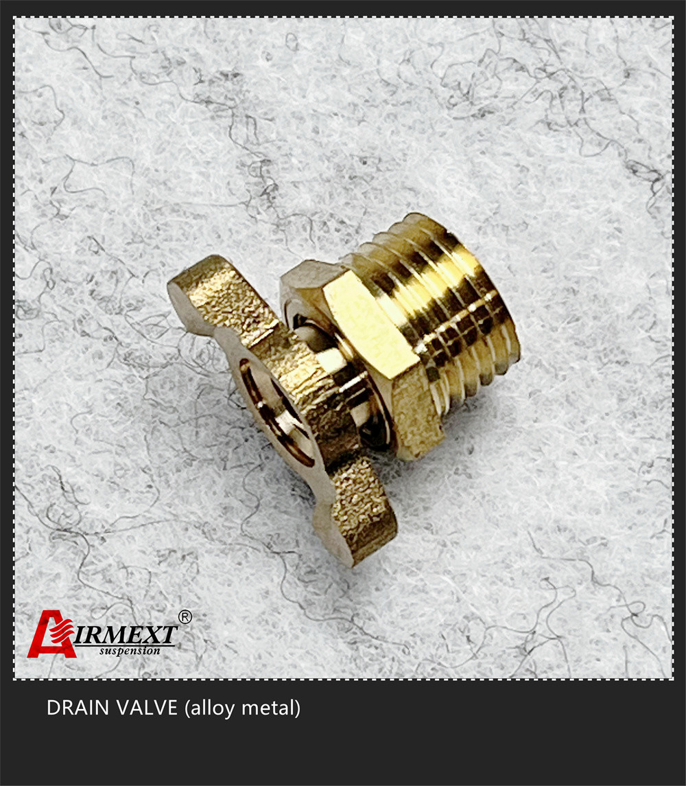 Air Compressor External Seat Air Tank Drain Cock Alloy Metal