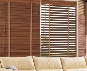 Wholesale Wooden Venetian Blind Basswood Venetian Blinds for home office hotel windows doors Custom Made from china suppliers