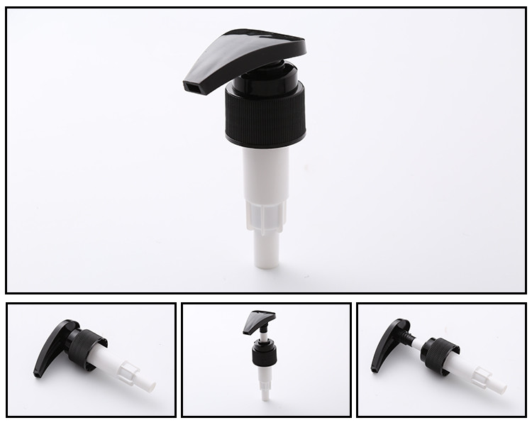 Custom 18/410 28/410 24/410 Plastic Lotion Pump Head Ribbed