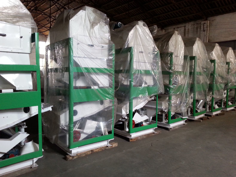1.5KW 2T/H Combined Rice Paddy Cleaner Machines