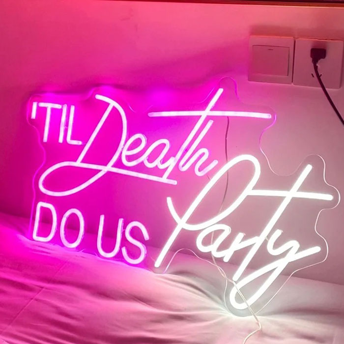 Wall Screw Fix Installation Indoor Flexible RGB Neon Strip Light with Custom Neon Light
