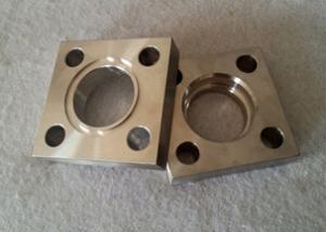 Wholesale SCH40 PN400 Rectangular 4 Bolt Forged Steel Flanges , Hydraulic Square Flanges from china suppliers