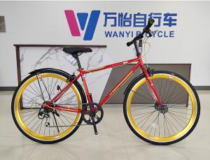 Wholesale Aluminium Alloy Frame Road Bicycle 700C SHIMANO 6 Speed Adult Road Bike from china suppliers