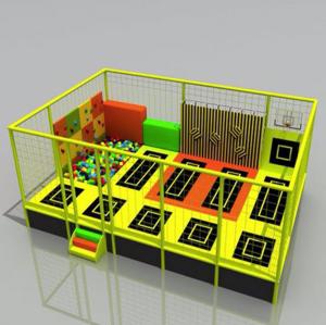 Wholesale Kids Play Waterproof Jumping Trampoline Foam Pit Jumping Playground Park from china suppliers